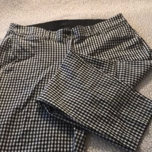 Lane Bryant size 20 cropped gingham pants